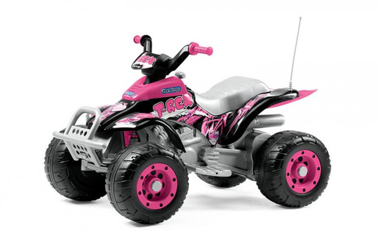 Электромобиль детский CORRAL T-REX (розовый) фото