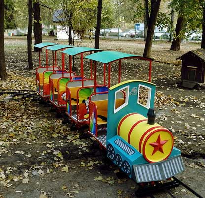 Детская мобильная железная дорога «Звёздочка-1» фото