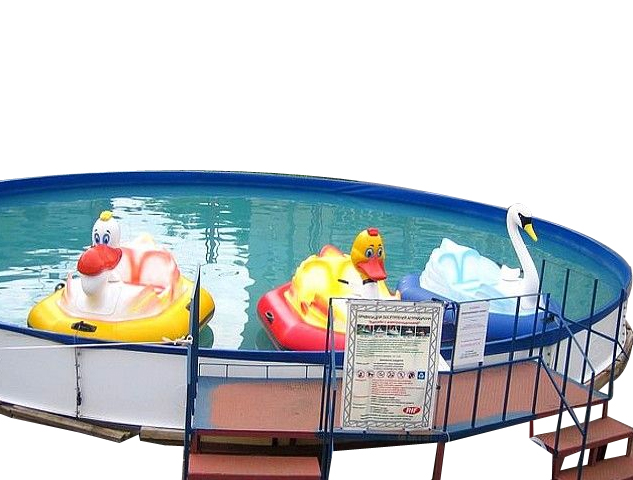 Каркасный бассейн коммерческий сборный круглый стеклопластиковый М11 фото
