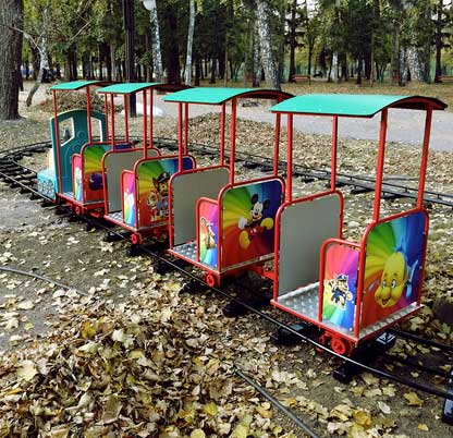 Детская мобильная железная дорога «Звёздочка-1» фото