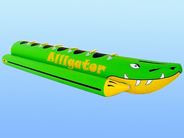 Водный надувной банан «Аллигатор» фото