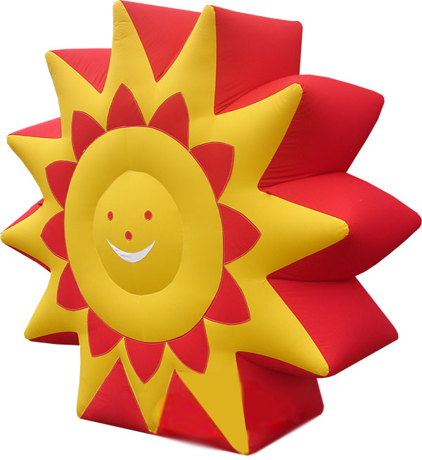 Надувная фигура «Солнце» фото