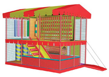 Детская игровая комната лабиринт "Карапуз" - модель "А"+ 3000 шт. шариков фото