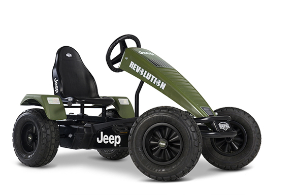 Веломобиль Jeep® Revolution pedal go-kart XL BFR фото