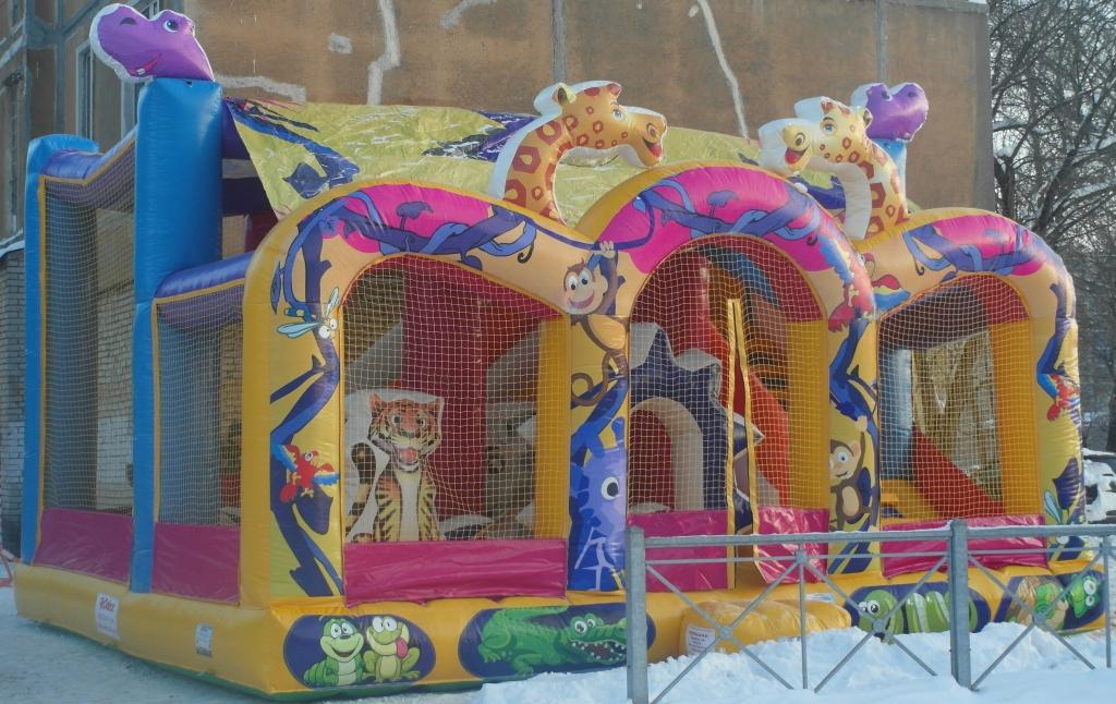 Батутная арена "Закон Джунглей" фото